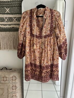 Spell Sundown Boho Mini Dress